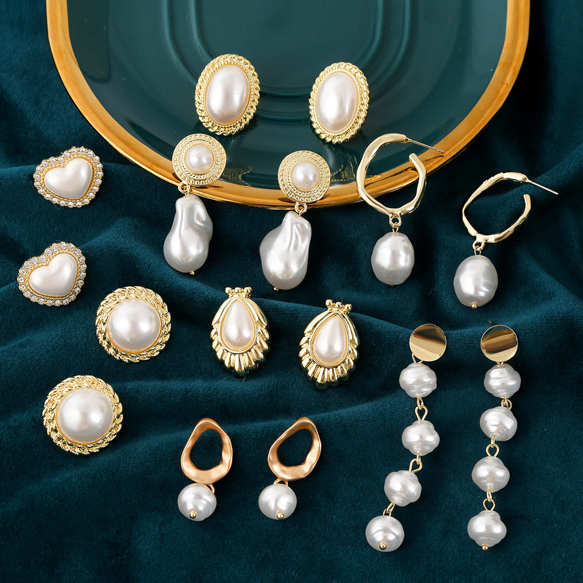 Wholesale Vintage Freshwater Pearl Earrings